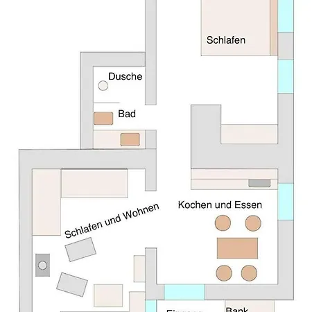 Apartmán Im Naturschutzgebiet Gelegene Templin